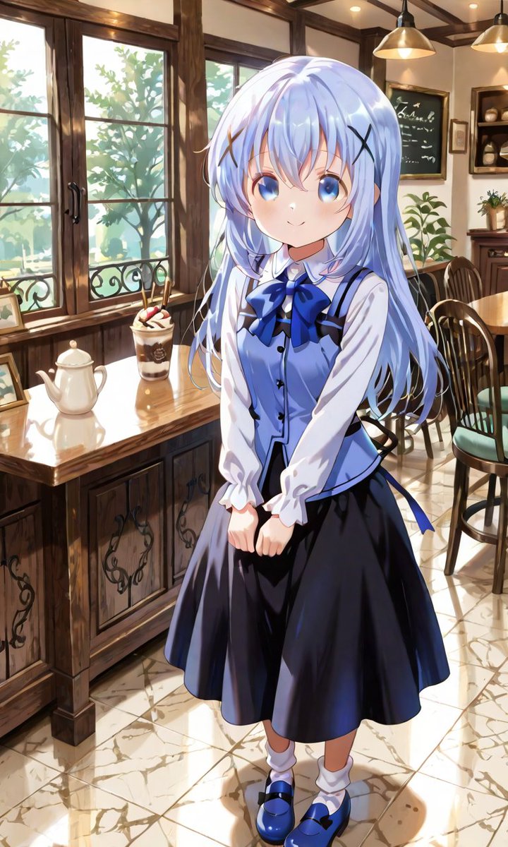 notes9999's tweet image. #ごちうさ
#チノ
#AIイラスト