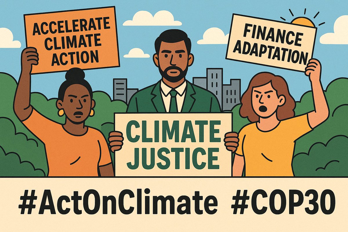 OlumideIDOWU's tweet image. The National State Actors’ position for #COP30 should emphasise accelerating just and inclusive climate action through strengthened adaptation finance, enhanced implementation of #NDCs, and equitable access to climate technologies for sustainable development. #ActOnClimate