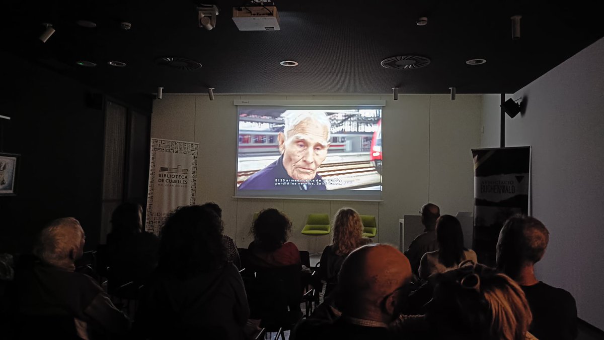 Finalitza el I Cicle de cinema sobre la deportació als camps nazis, amb el darrer documental i un interessant col.loqui posterior. Fent memoria i prevenció del feixisme a l'àmbit municipal. <a href="/ajcubelles/">Ajuntament de Cubelles</a>  <a href="/AmicsCastell/">GEC Cubelles</a>  <a href="/inscubelles/">Institut Cubelles</a>