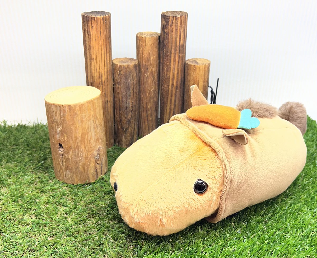 kichijojikiddy's tweet image. 🍀カピバラさんコーナーより🍀

お待たせしました！11月1日（土）発売！
毎年大人気のえと〜んぬいぐるみが登場✨
2026年の干支は…#うま🐴💖
にんじんをのせたカピバラさんがとってもかわいい🥕💞

吉祥寺店でお待ちしております♩

🎀#カピバラさん  #えと〜ん