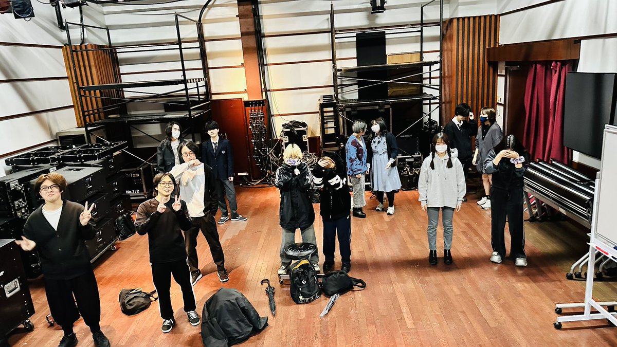 今日もTSMにてボイトレ授業やらしてもらってます！前期よりもずっと声がデカくなったね！声がでかいのは正義！！