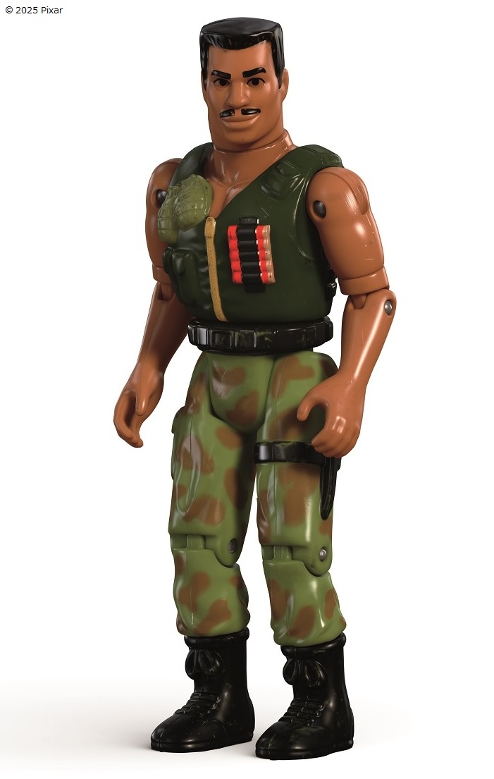 kinro_ntv's tweet image. 屈強な軍人コンバット・カール
シリーズ第1作ではアンディの隣人シドに爆破され犠牲となったおもちゃで第4作でも別タイプが登場します

#三宅健太