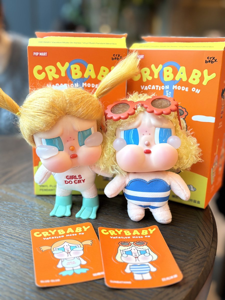 CRYBABY Vacation Mode Onシリーズ ぬ いぐるみペンダント