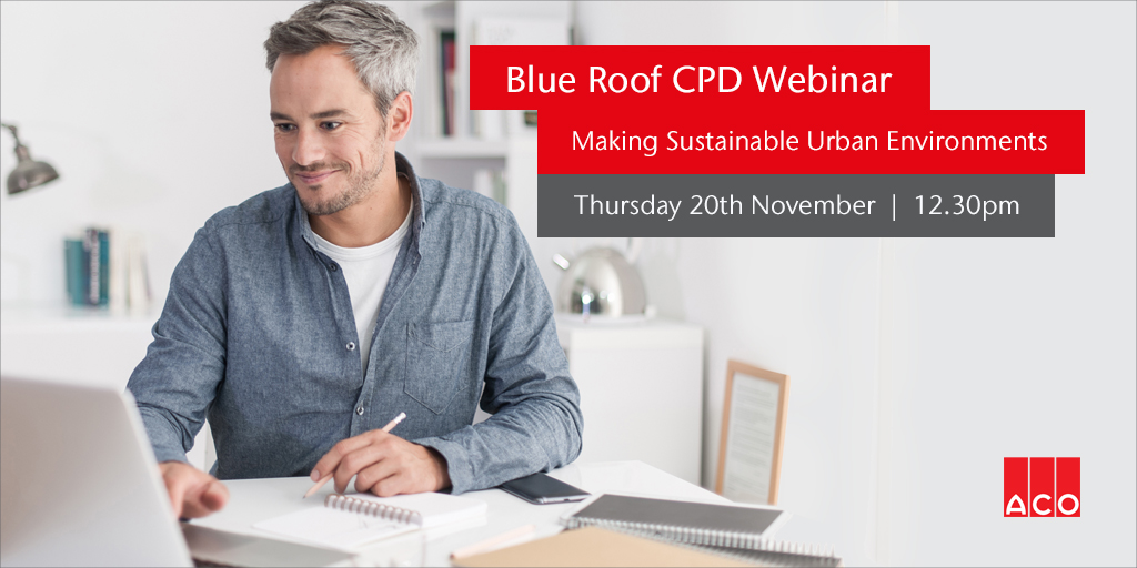 We’re excited to invite you to our upcoming ACO #webinar:
“Blue-Green Roof Drainage: Making Sustainable Urban Environments a Reality”
📅 Date: 20th November 2025
🔗 Register at bit.ly/blueroofwebina…