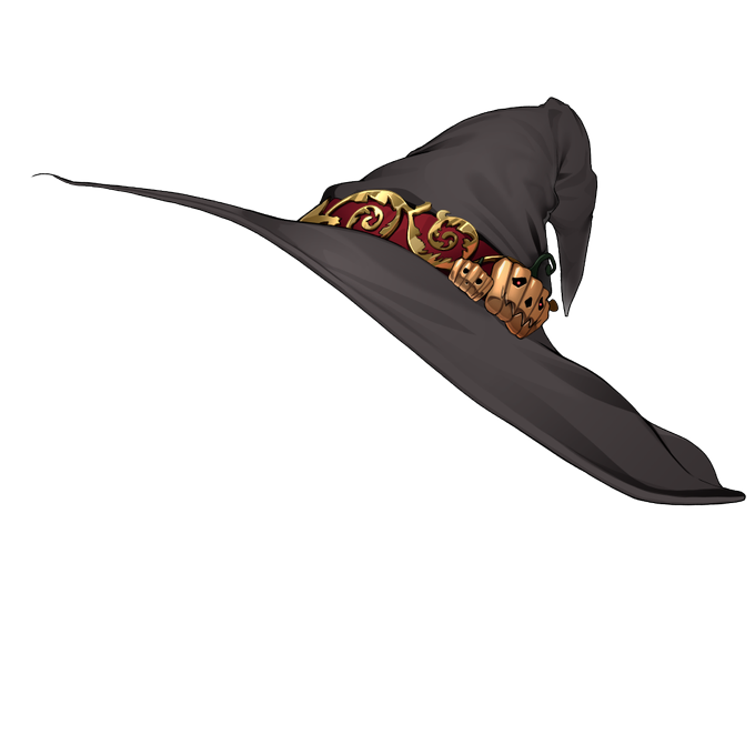 滑り込みですがハロウィンのコスプレ用に帽子をどうぞ
#フリー素材 