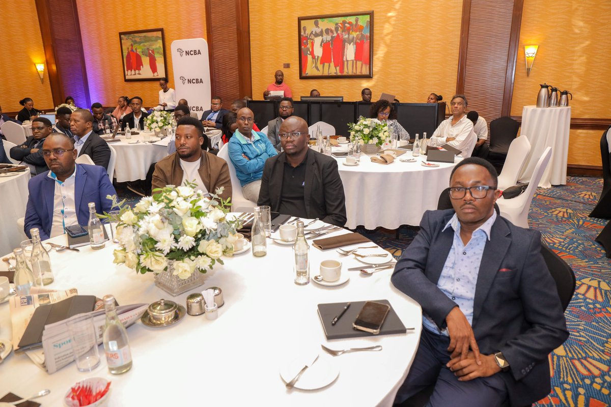 NCBABankKenya's tweet photo. "We must continue to: Invest in resilience and competitiveness, Promote inclusive growth &amp; Build stronger ecosystems that attract investment and support enterprise."Tirus Mwithiga, NCBA, Group Director, Corporate and Investment Banking Advisory. #NCBAEconomicForum2025 #Goforit https://t.co/hhXojXsgPo