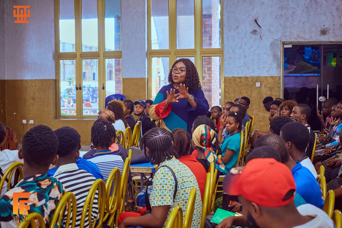 fashionfuturep's tweet image. Started with registration tables, ended with inspiration overload.
Cohort 4 came ready, not to wait for change, but to be it.
#FFPCohort4 #OrientationWeek #FashionFutureProgram