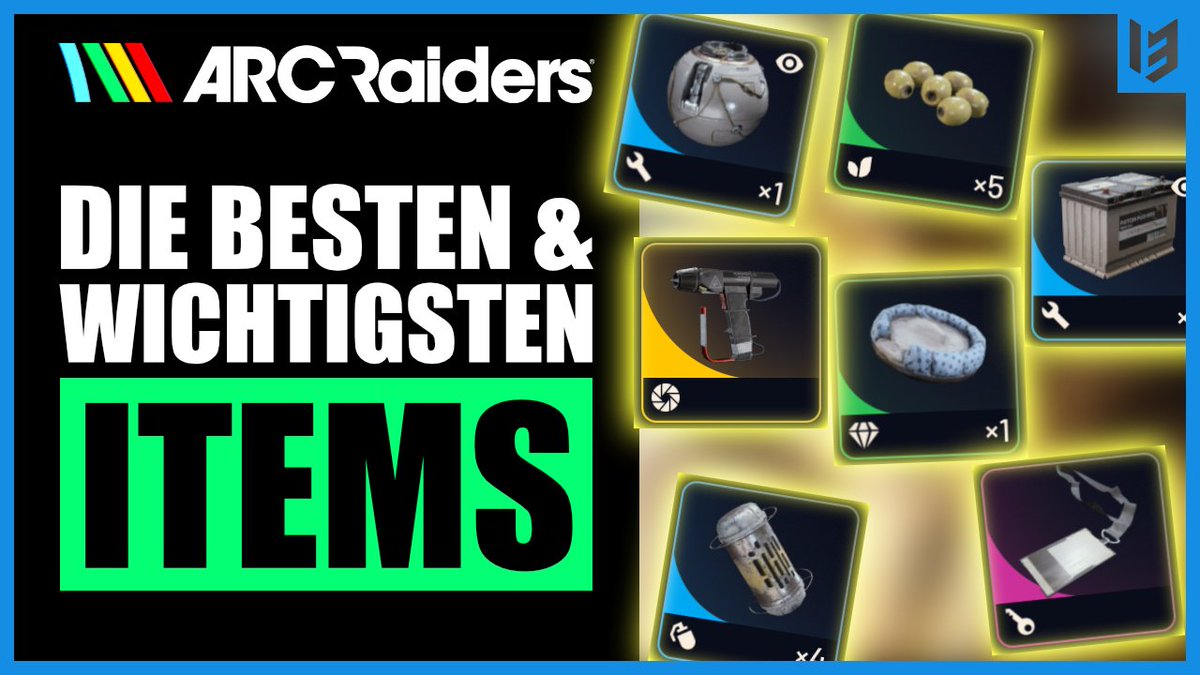Holy13Gaming's tweet image. Die BESTEN &amp;amp; WICHTIGSTEN Items in ARC Raiders 🔥

👉 youtu.be/A45sGsX72jM

#ARCRaiders #Gaming #LootGuide
