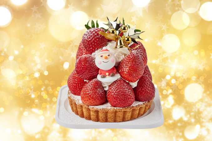 果実園リーベルクリスマスケーキご予約開始‼ フルーツ盛り沢山のケーキ