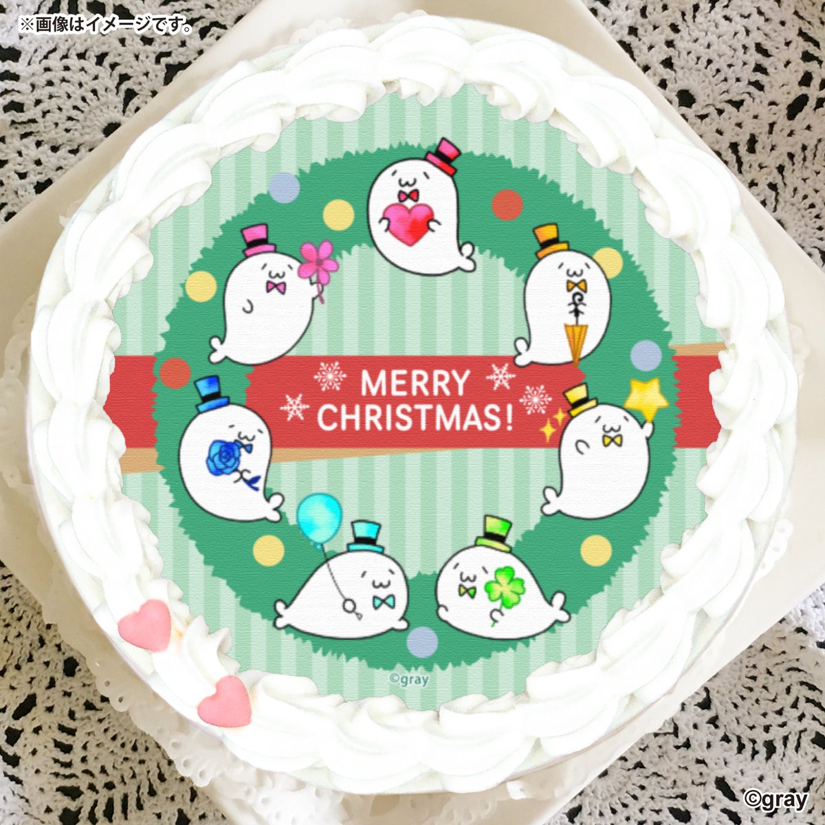 happypriroll's tweet image. 🎄『北海の魔獣あざらしさん』🎄

今年もあざらしさんのクリスマスケーキが発売決定🎂

あざらしさんと一緒に素敵な一日を過ごしませんか✨
ケーキと同じデザインの特典缶バッジ付きでお届け🎁

早期ご購入割引も実施中です♪

詳細⇨priroll.jp/shopbrand/ct14…

#あざらしさん