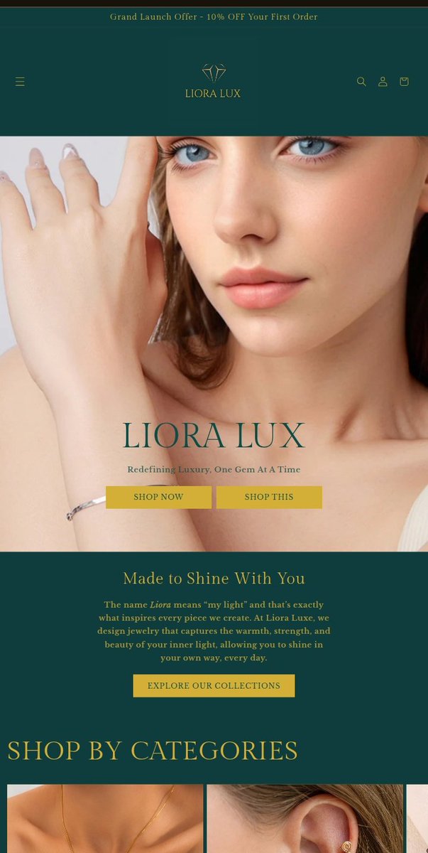 ruqayyahib's tweet image. A simple Shopify store🤗