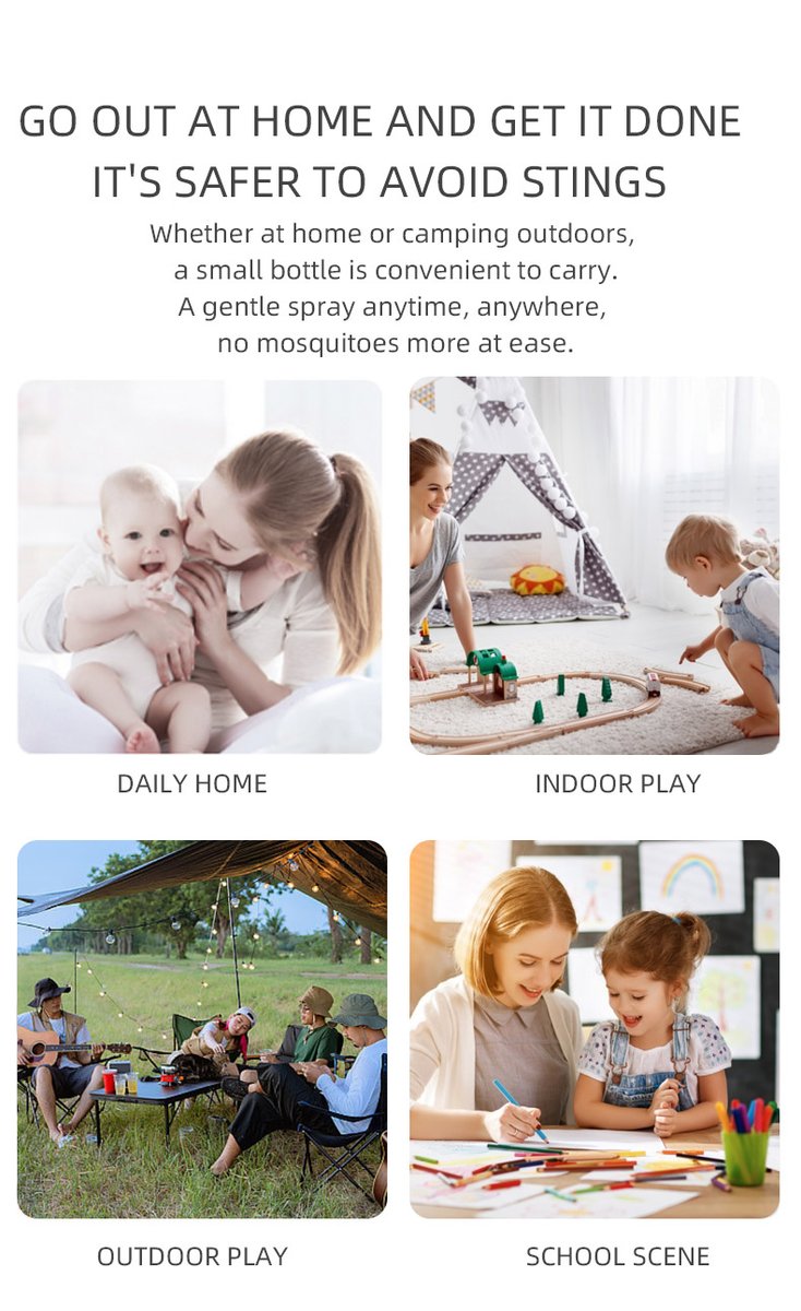 Joyce86_68's tweet image. 🦟✨ TOPONE mosquito repellent spray – cute clear bottle, mild plant formula, spray away mozzies! 
Let baby enjoy outdoor fun. 
So fresh and cute~ 
#MosquitoBye #BabyFriendly