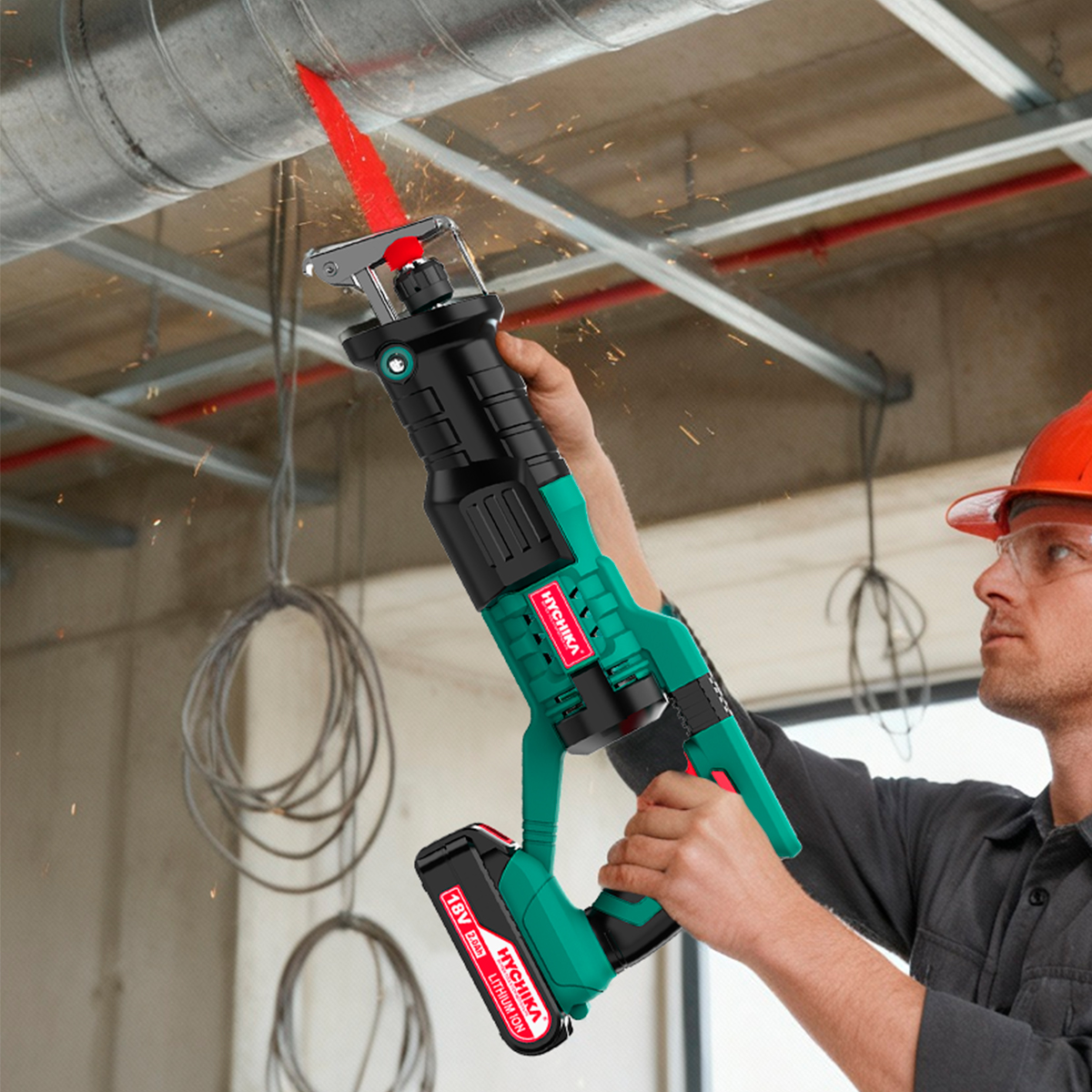 HychikaTools's tweet image. Ever had to cut metal above your head? Not fun…Unless you’ve got one of these. What’s the toughest spot you’ve tackled with a recip saw? 
Get yours here👉bit.ly/4iPmdMz
Enter the store👉hychika.com
#HYCHIKATools #DIYProjects #PowerTools #tooltime