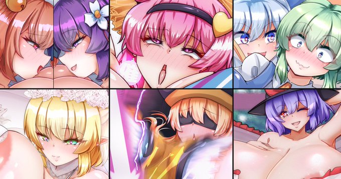 #今月描いた絵を晒そう 
10月も1枚絵量産期間としてやってました。計8枚。
色んな種類描いてくの楽しいですね。 