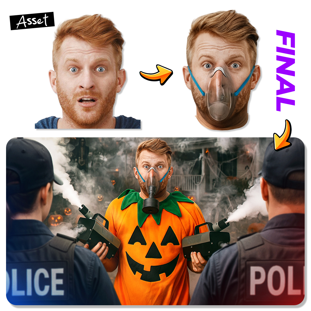 Moochie_Designs's tweet image. Asset ➡️ FINAL 🔥

Halloween Vibes: When the police roll up to fog the pumpkin. 🎃💨