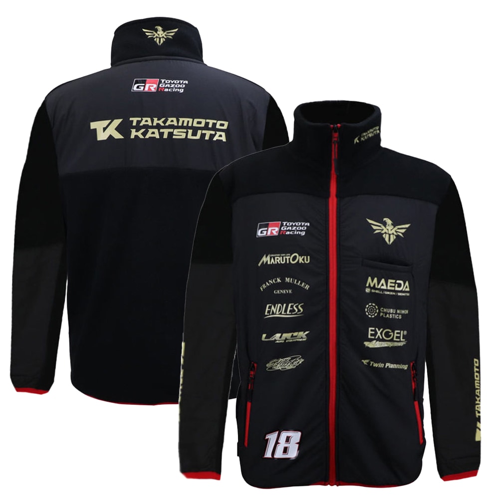 美品‼️Toyota Gazoo Racing 　WRCチームジャケット Ｌ 2023-2024 TOYOTA GAZOO Racing WRC チーム レイン ジャケット