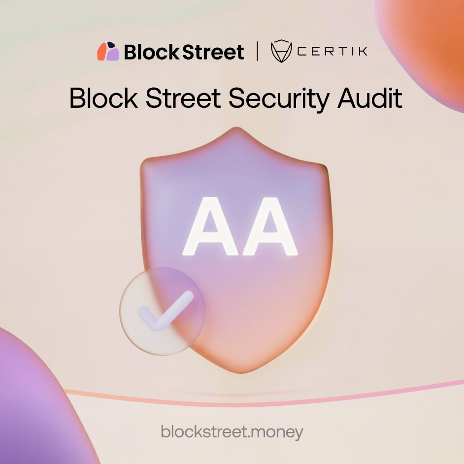 BlockSt_HQ's tweet image. Block Street got an AA Skynet Security Rating from @CertiK 
Ranked #2 among all pre-launch protocols. 
Thanks @CertiKCommunity for the security review.

Onward.

Check the audit:
skynet.certik.com/zh-CN/projects…