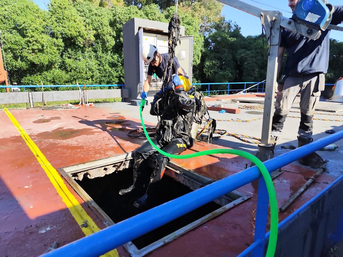 Working in flooded tunnels, reservoirs or contaminated waters demands the same rigor as open sea dives. Our teams are ready for complex inland operations too.
#IndustrialDiving #Infrastructure #Macpherson