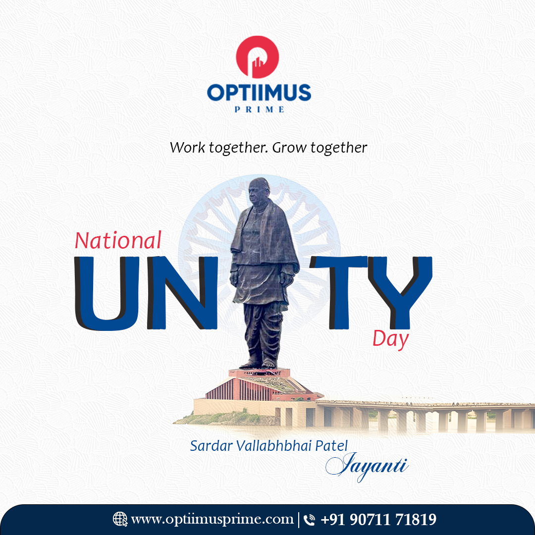 optiimus__Prime's tweet image. Inspired by Sardar Vallabhbhai Patel’s vision — we continue to build a united and stronger nation💫

𝐂𝐨𝐧𝐭𝐚𝐜𝐭 𝐔𝐬: +91 9071 17 18 19
𝐕𝐢𝐬𝐢𝐭 𝐔𝐬: optiimusprime.com

#NationalUnityDay #SpiritOfUnity#OptiimusPrime #RealEstateIndia #Hyderabad #IronManOfIndia
