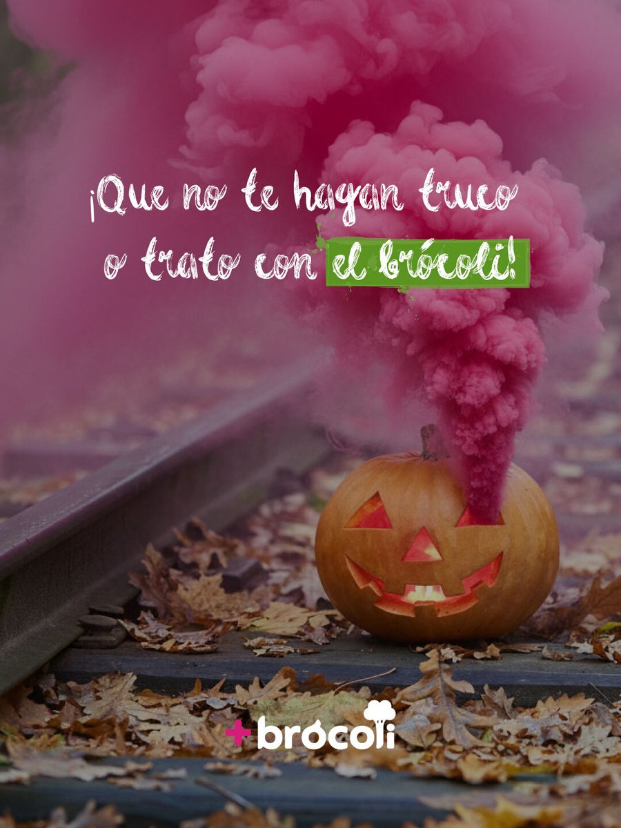👻 Este Halloween, los sustos no vienen del armario…
¡vienen de la nevera si te quedas sin brócoli! 🥦

El verde también da miedo…
pero solo de lo bueno que está.💚

Así que ya lo sabes:
¡que no te hagan truco o trato con el brócoli! 🎃

¡Feliz Halloween a todos!