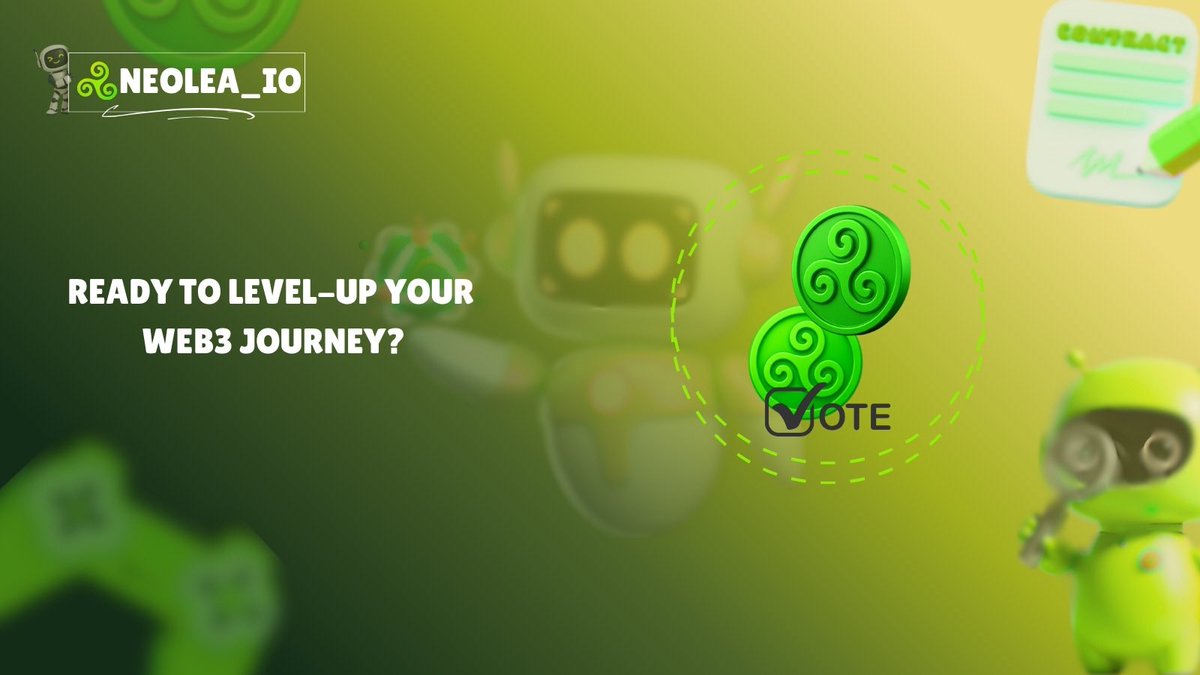 NeoLea_io's tweet image. Ready to level-up your Web3 journey? At NeoLea, your everyday engagement becomes value game, earn, vote. With NLC you’re more than a holder: you’re a community architect of the ecosystem. Are you in? 🔥 
#NeoLea #Web3