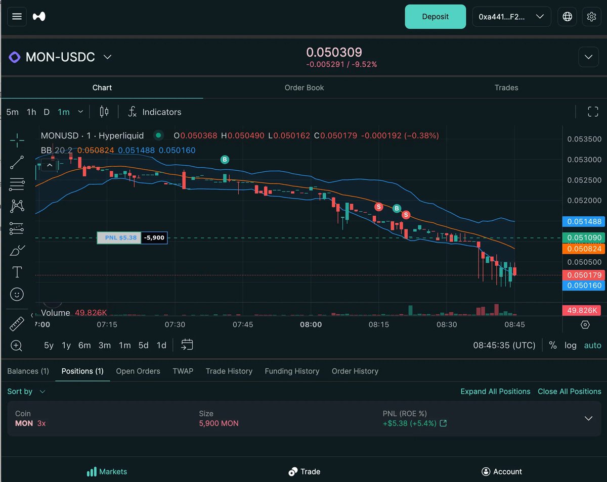 0xStateMachine's tweet image. 🚨 Farm extended points with 0 loss using a delta neutral strategy.

🔥 Earn yield + farm points

1. Check the list of available arbitrage opportunities from perps.vivek.ink, pick the pair by filtering the exchanges and selecting the one with the highest yield.

2. Open…