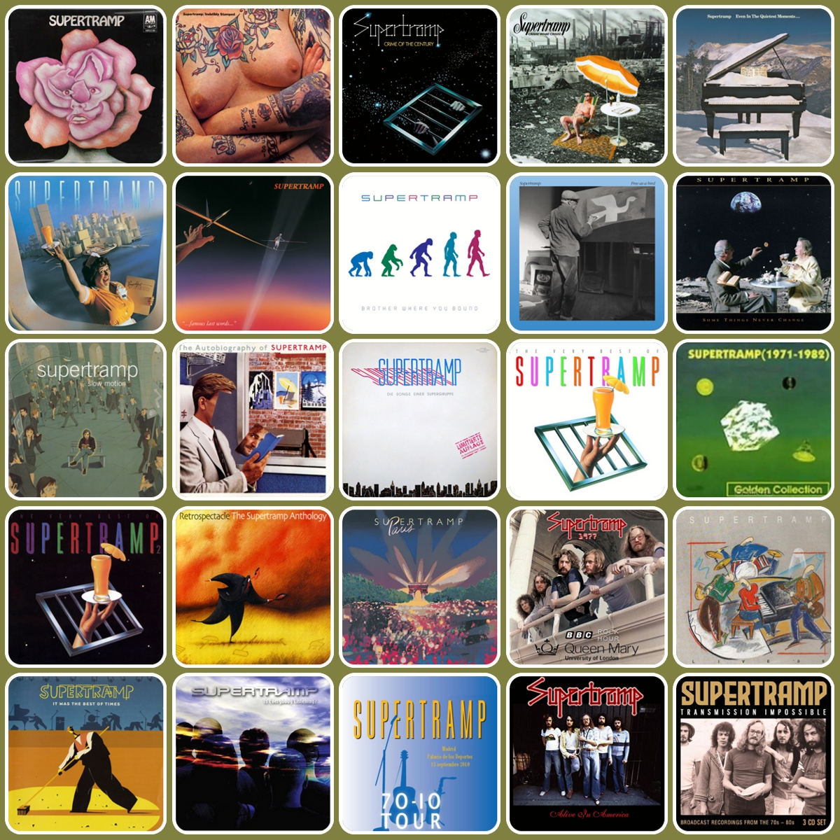 ejpf04's tweet photo. @HoffmanEnrique @Mikehomeseller @TiaColita
#Oct31
Efemérides octubre 31 🧵
Discografía del día:
Supertramp
1970 Supertramp
1971 Indelibly Stamped
1974 Crime of the Century
1975 Crisis? What Crisis?
1977 Even in the Quietest Moments…
1979 Breakfast in America https://t.co/GOV94YIrJ0