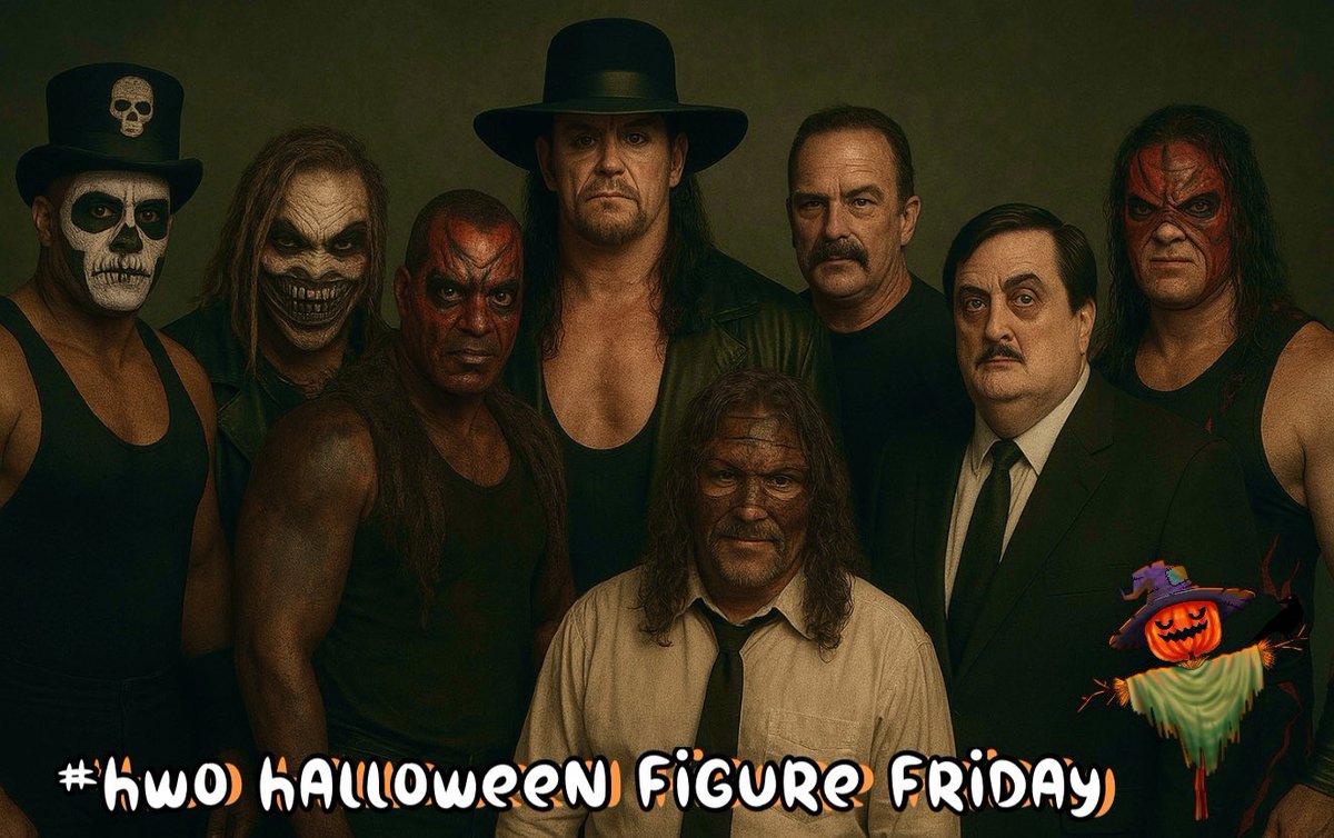 🎃💀#hWoHalloweenFigureFriday 🎃💀

It’s #Halloween &amp; it’s #FigureFriday 

Let’s see those spooky figures from your collection today 

#HappyHalloween #hWo 👻🕷️🩸