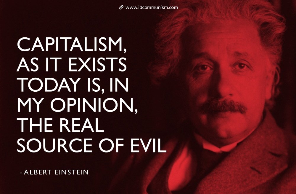id_communism's tweet image. #Quote:  Albert #Einstein &quot;Why Socialism&quot;, Monthly Review 1949