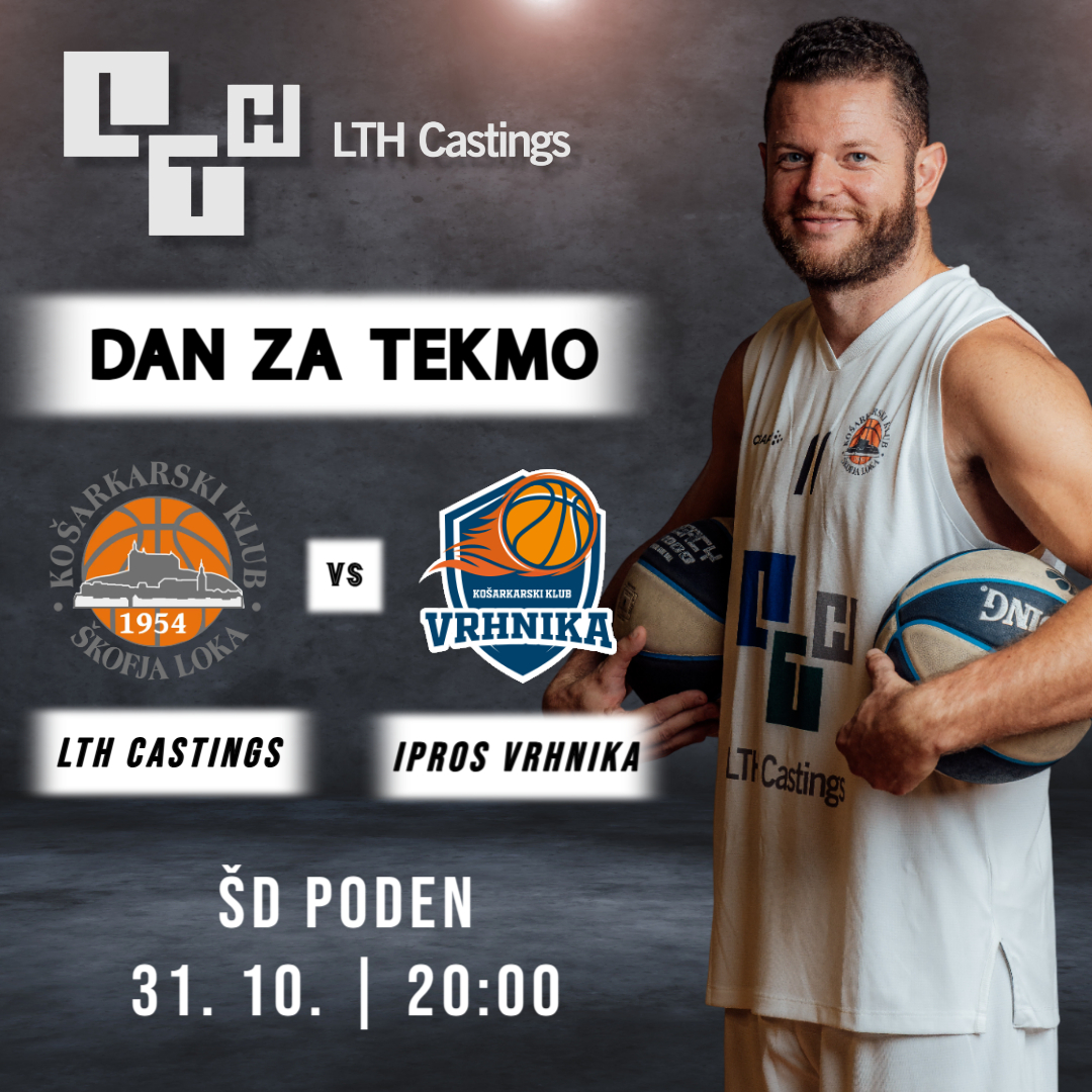 DANES NA DELU TUDI LTH CASTINGS! 💪🏀

2. SKL za moške | 6. kolo | ŠD Poden
LTH CASTINGS : IPROS VRHNIKA (20.00)

Obe ekipi bosta lovili 4. zmago v tej sezoni.

Se vidimo na Podnu! 🥁📣

#lthcastings #domel #ggd #difa #polycom #skofjaloka