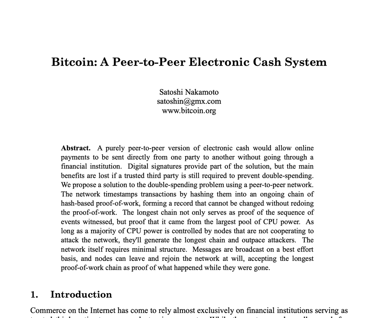 legiondotcc's tweet photo. 17 years ago, on this very day, a revolution was penned. We have a long way to go still.

Happy Bitcoin Whitepaper Day https://t.co/truojHxI12