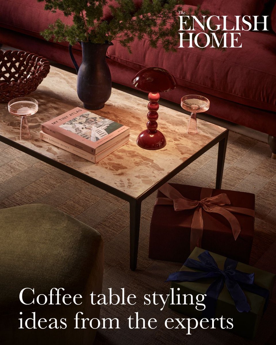 One way to refresh your living room is through coffee table decor. We’ve consulted industry experts for their coffee table styling ideas. Read more⬇️  theenglishhome.co.uk/interiors/expe…