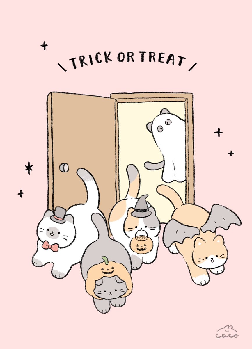 『 おかし くださ〜い 』🐈🐈‍⬛

 #Halloween2025