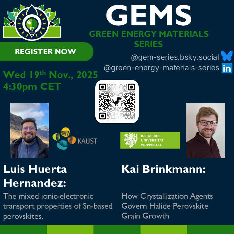 Green Energy Materials Series tweet media