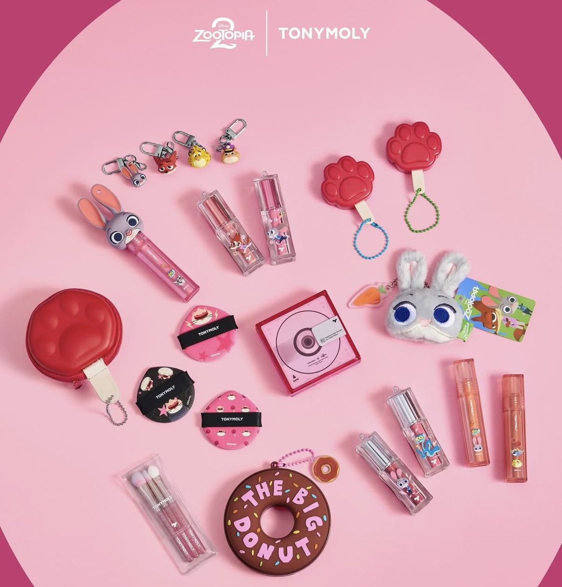 tonymoly×ズートピア2🐰🦊🐹 詳細きました！
