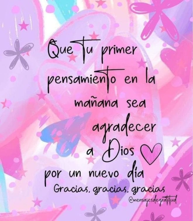 Buenos días. Dios te bendiga grandemente. #FelizViernesParaTodos