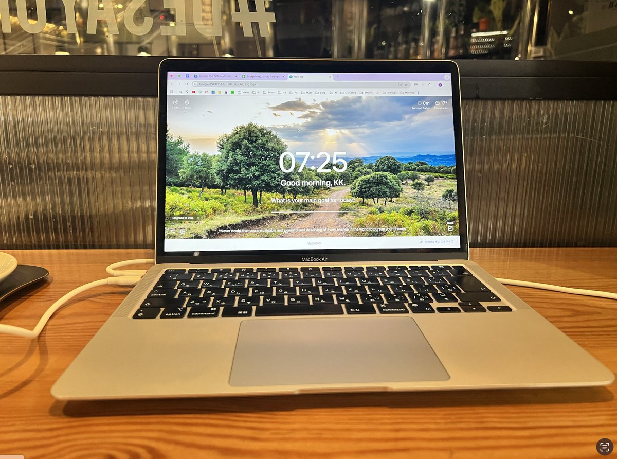 morio_routine's tweet image. 10/31(金) モーニング勝負

23:15 就寝
6:00 起床
6:20-7:10 YouTube動画編集1回戦
7:10- 7:20 プロテイン/カフェ移動
7:25-8:55 YouTube動画編集2回戦(長め)

午後にMachine Learningの試験あるので頑張りまっせええええええ