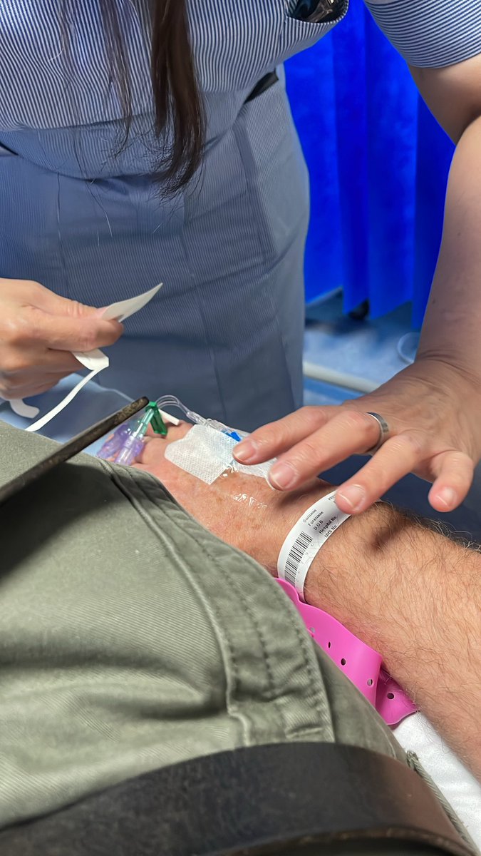 All set for gen anaesthetic to remove a cyst in my back. Been there for years growing -  now is the time for the butchers knife.