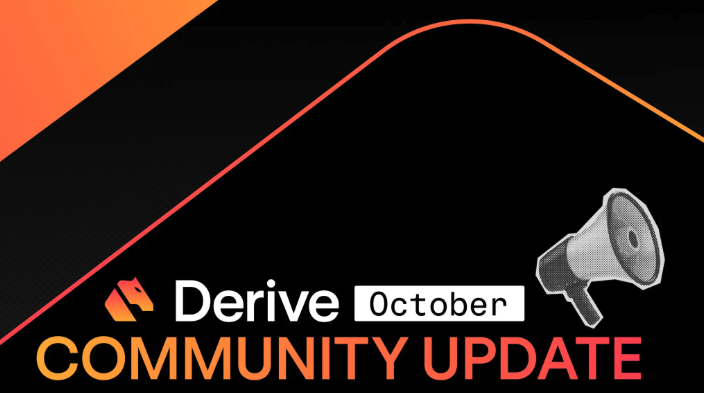 DeriveXYZ's tweet image. October Community Update

• @FalconXGlobal. Onboarded as a market maker to tighten spreads and deepen liquidity across options markets.

• Liquid Mercury ( @PowerProDigital ). Derive becomes the first DEX integrated into their RFQ system.

• Derive crossed $550m in open…