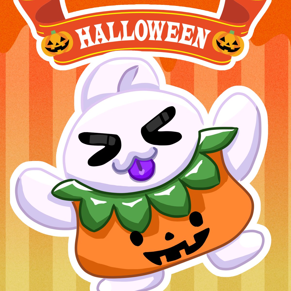 ハロウィン落書き