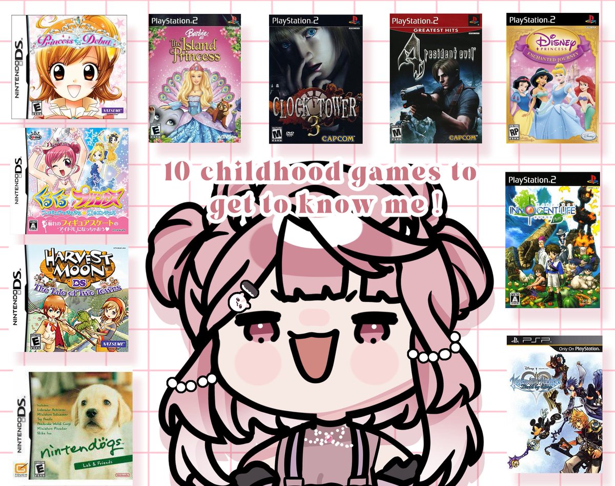 hunnipoffie's tweet image. 10 CHILDHOOD GAMES TO GET TO KNOW ME
YANG GAMENYA SAMA KAYA AKU PLIS ABSEN???? D: