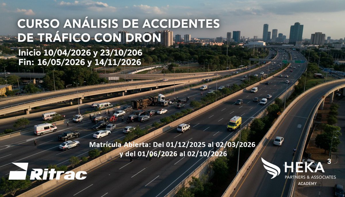 ⚖️ ¡LA PRUEBA DEFINITIVA ESTÁ EN EL CIELO! 🚁
Email: academy@heka3.com
Teléfono: +34 678 57 62 40
Oficinas (cita previa): Aeropuerto de Sabadell, recinto Hangar10.
#ReconstrucciónDeAccidentes #Peritaje #DronesProfesionales #PolicíaCientífica #SeguridadVial #AeropuertoSabadell