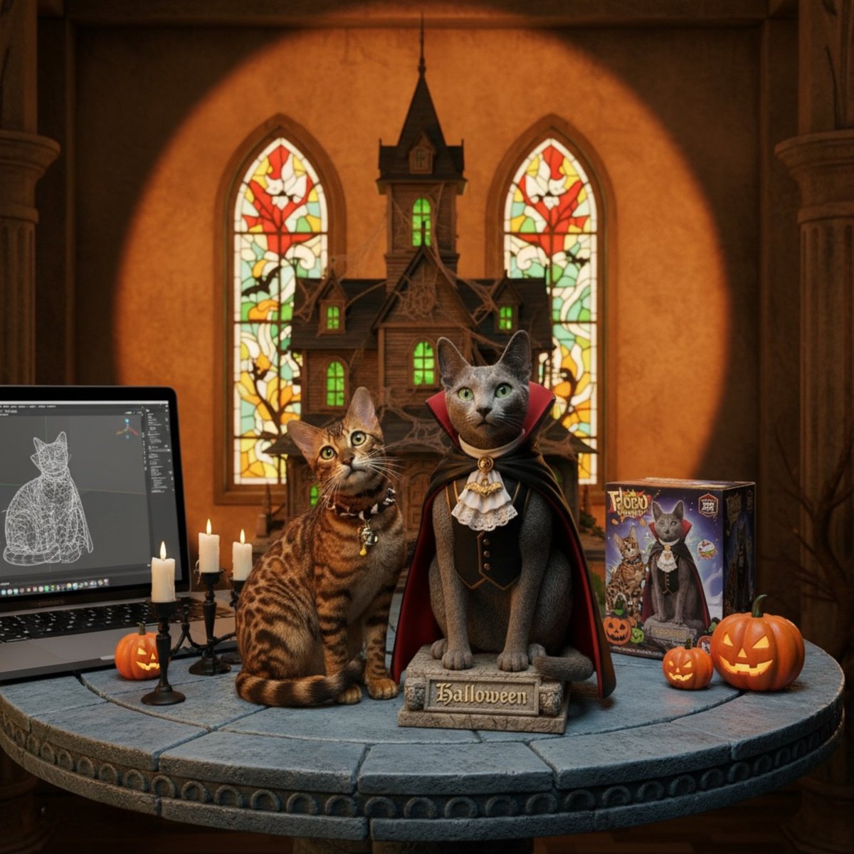 ★814 Halloweenにゃんこ にゃんじろう on X