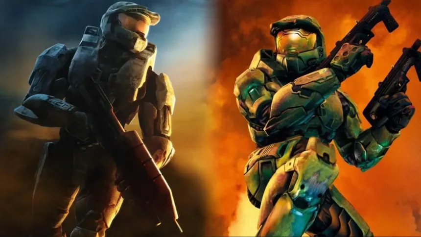 Gaming_bo3gg's tweet photo. RUMOR: Halo 2 &amp; 3 Remakes Reportedly in Development

Halo 2 &amp; 3 are getting full campaign-only remakes, no multiplayer, but with sprint.

Multiplayer will be part of Halo 7. No release window yet, but sources suggest Campaign Evolved may serve as a test for fan interest. https://t.co/HOvWXzvONS