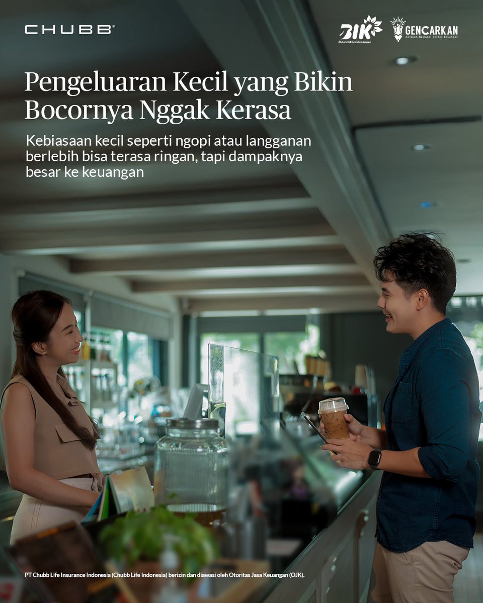 Chubb_ID's tweet image. Punya rencana keuangan artinya kamu punya kendali. Mulai dari langkah kecil hari ini untuk masa depan yang lebih tenang dan stabil. Chubb Life hadir menemani setiap langkahmu. 

#TogetherWithYou