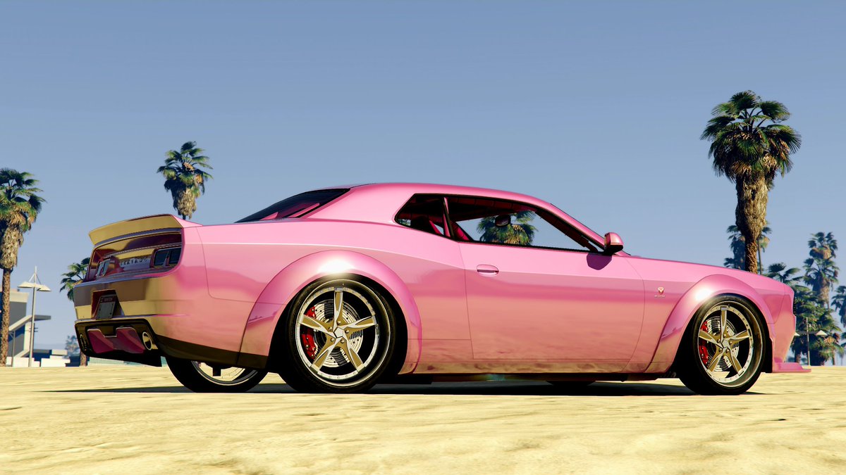 Field1H's tweet photo. #GTAV #GrandTheftAutoV #GTAOnline #RockstarGames
#Createdbyme
Light pink pearl, hot pink trim. https://t.co/kGC6GtKPyr