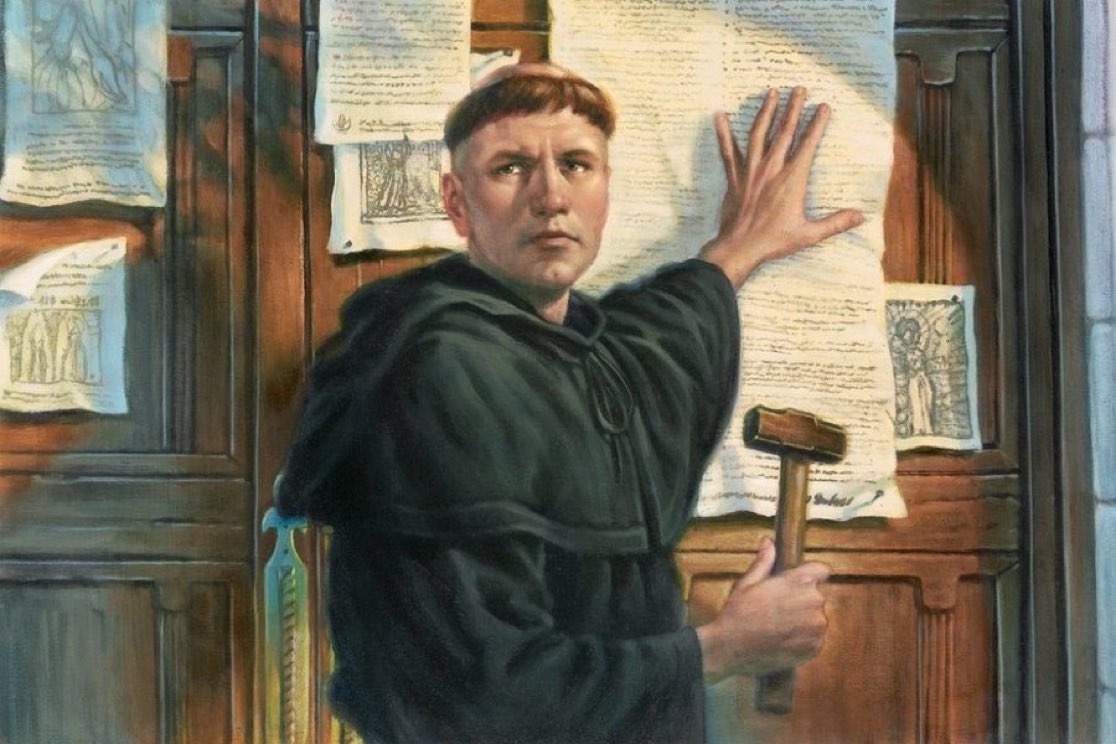 Today is Reformation Day: a tragic celebration of Luther’s betrayal, shattering Christ’s Church into over 2,000 pieces. 
This isn’t reform; it’s heresy glorified. 
A true Christian stands for unity, not chaos masked as ‘faith.’
