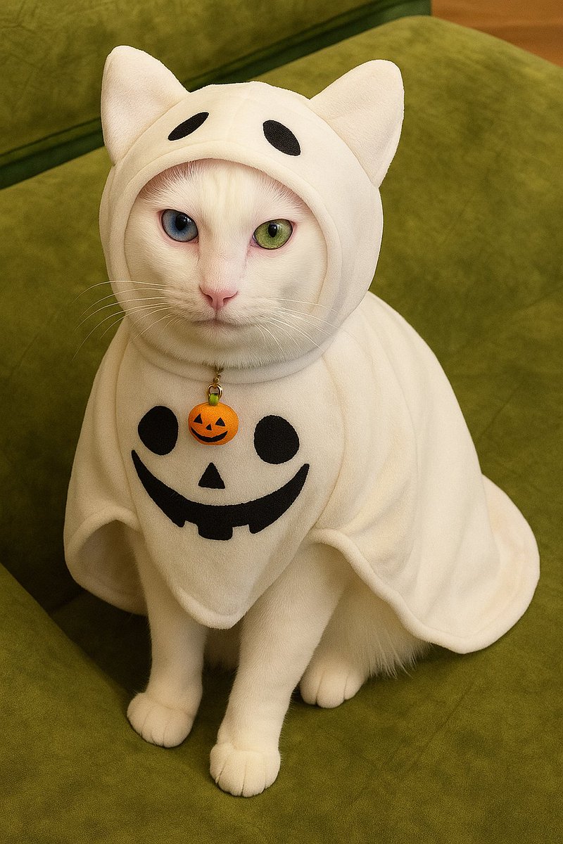 tip3s_design's tweet image. ハッピーハロウィン🎃👻✝️
猫たちのAI仮装がかわいすぎた。