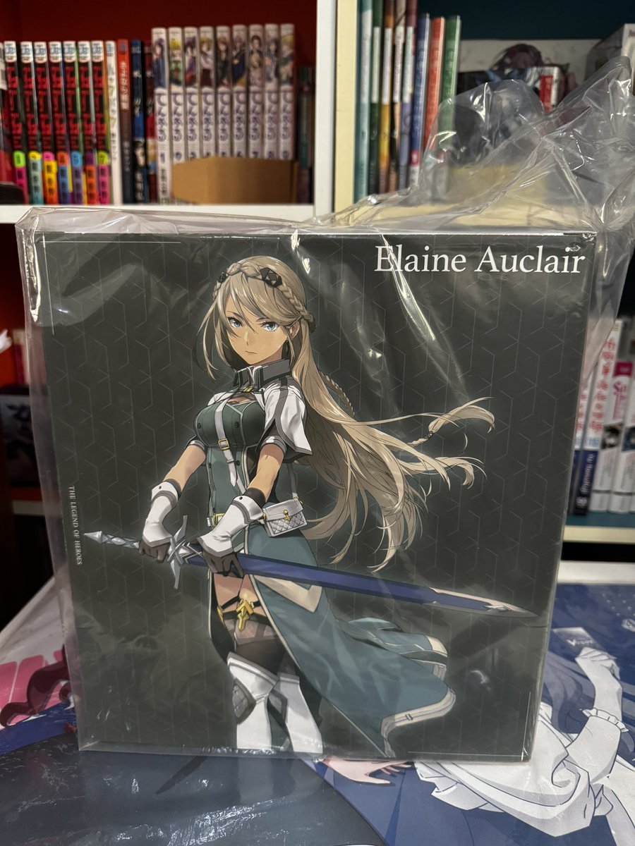 EldlichThe's tweet photo. エレインが届けました 凄く美人です 1/8 scale figure Kuro no kiseki https://t.co/DyYsPjGBr1