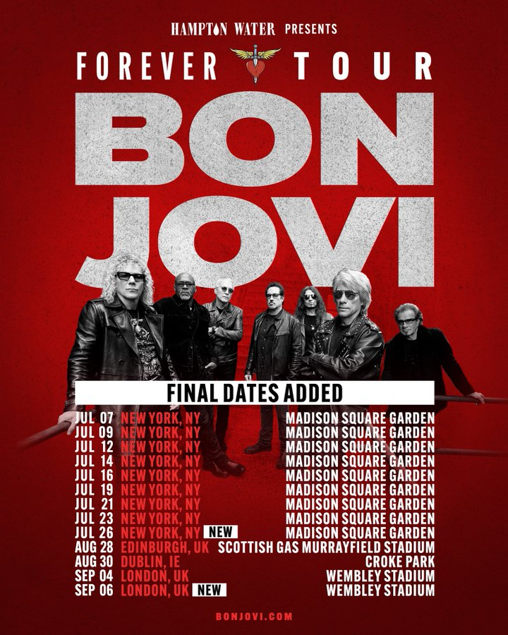 BON JOVI JAPAN | ボン・ジョヴィ 日本レーベル公式 (@bonjovi_jp